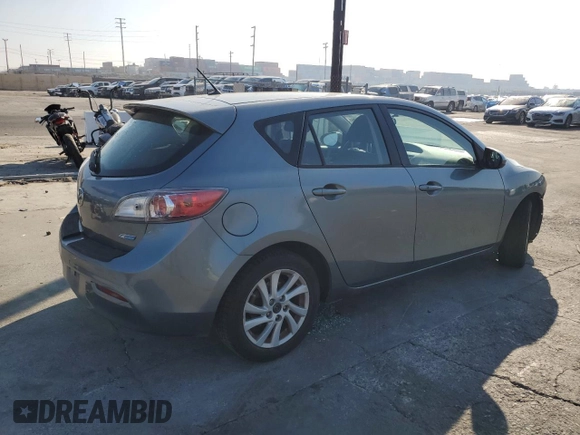 2013 Mazda 3 i Touring with VIN JM1BL1L84D1705732, listed as a Copart auction lot 80083554 with Not provided miles and Salvage title. Bid and sale history available at DreamBid. Image 3.