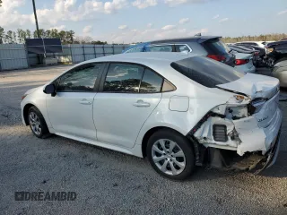 2022 Toyota Corolla LE with VIN 5YFEPMAE6NP295654, listed as a Copart auction lot 43652165 with 43,091 mi miles and Salvage Title. Bid and sale history available at carsss.com. Image 2.