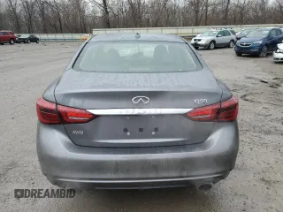 2021 Infiniti Q50 Pure z VIN JN1EV7AR2MM754239, wystawiony jako Copart lot #84278044 z przebiegiem 72 490 mil mil oraz Szkoda całkowita • Salvage title. Historia ofert i sprzedaży dostępna na DreamBid. Obrazek 6.