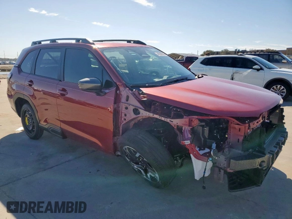 2025 Subaru Forester Limited with VIN JF2SLDRC3SH476477, listed as a Copart auction lot 46288395 with 82 mi miles and Clean Title. Bid and sale history available at carsss.com. Image 4.