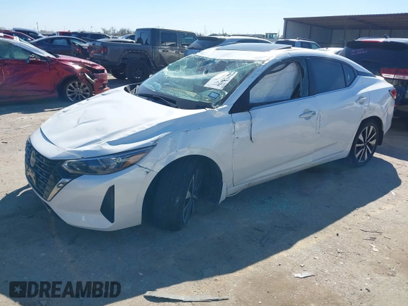 2024 Nissan Sentra SV with VIN 3N1AB8CV3RY280488, listed as a IAAI auction lot 41725874 with 16,810 mi miles and . Bid and sale history available at DreamBid. Image 16.