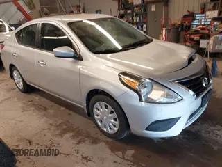 2019 Nissan Versa S Plus with VIN 3N1CN7AP6KL838612, listed as a IAAI auction lot 42847034 with 96,092 mi miles and . Bid and sale history available at DreamBid. Image 1.