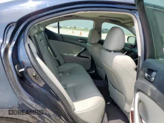 2006 Lexus IS 350 with VIN JTHBE262862006199, listed as a Copart auction lot 57180525 with 187,728 mi miles and Salvage title. Bid and sale history available at DreamBid. Image 10.