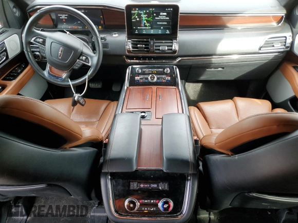 2021 Lincoln Navigator Reserve с VIN 5LMJJ3LT2MEL18762, выставлен на аукционе Copart как лот 53667985 с пробегом 59 262 миль миль и Списание • Salvage title. История ставок и продаж доступна на DreamBid. Изображение 8.