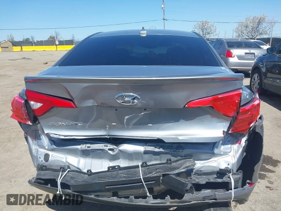 2016 Hyundai Sonata SE with VIN 5NPE24AF0GH340000, listed as a IAAI auction lot 41945609 with 160,043 mi miles and . Bid and sale history available at carsss.com. Image 17.