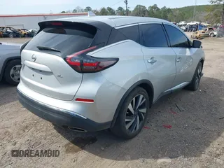 2023 Nissan Murano SL with VIN 5N1AZ2CJ4PC130734, listed as a IAAI auction lot 41741504 with 35,124 mi miles and . Bid and sale history available at DreamBid. Image 4.