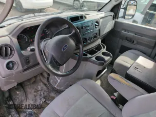2012 Ford Econoline Cargo Super Duty Commercial with VIN 1FTSS3EL8CDB15093, listed as a Copart auction lot 46466605 with 263,217 mi miles and Salvage title. Bid and sale history available at DreamBid. Image 8.