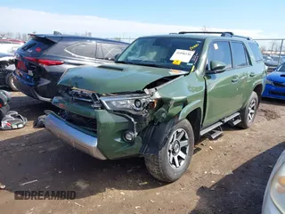 2022 Toyota 4Runner TRD Off Road Premium with VIN JTERU5JR1N6061136, listed as a IAAI auction lot 41890330 with 66,783 mi miles and . Bid and sale history available at DreamBid. Image 18.