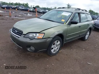 2005 Subaru Legacy Outback with VIN 4S4BP61C957352908, listed as a IAAI auction lot 42509392 with 162,401 mi miles and . Bid and sale history available at DreamBid. Image 18.