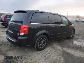 2016 Dodge Grand Caravan SXT with VIN 2C4RDGCG8GR136633, listed as a Copart auction lot 43955155 with 101,443 mi miles and Clean Title. Bid and sale history available at DreamBid. Image 3.