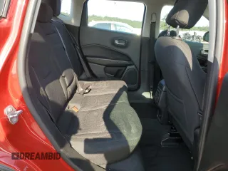 2018 Jeep Compass Sport with VIN 3C4NJCAB8JT420484, listed as a Copart auction lot 59335635 with 64,352 mi miles and Salvage title. Bid and sale history available at DreamBid. Image 10.