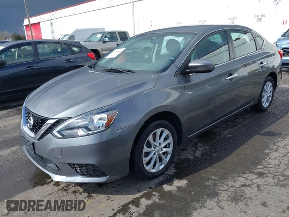 2019 Nissan Sentra SV with VIN 3N1AB7AP5KY357883, listed as a IAAI auction lot 41783436 with 89,636 mi miles and . Bid and sale history available at DreamBid. Image 17.