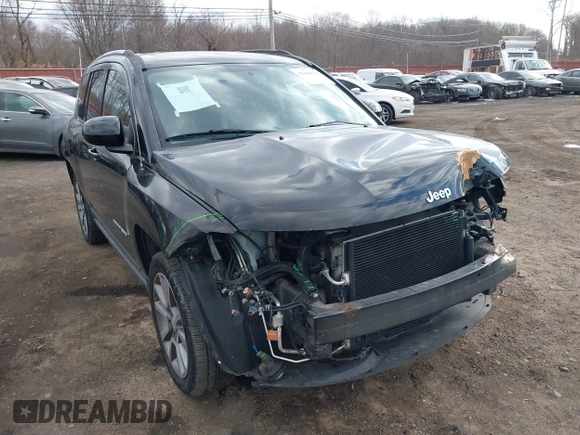 2016 Jeep Compass High Altitude Edition with VIN 1C4NJDEB8GD805378, listed as a IAAI auction lot 41440197 with 80,848 mi miles. Bid and sale history available at carsss.com. Image 17.