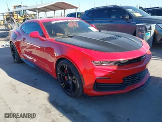 2021 Chevrolet Camaro 2SS with VIN 1G1FH1R74M0140883, listed as a IAAI auction lot 41413887 with 65,869 mi miles. Bid and sale history available at carsss.com. Image 1.