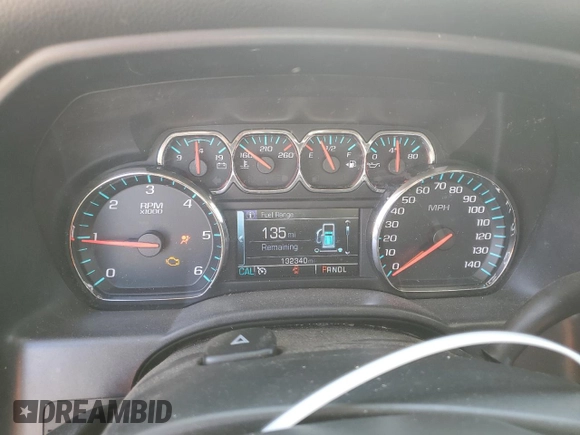 2018 Chevrolet Silverado 1500 LT with VIN 1GCVKREC6JZ193582, listed as a Copart auction lot 47824475 with 132,340 mi miles and Salvage Title. Bid and sale history available at DreamBid. Image 9.