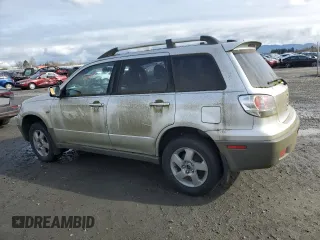 2003 Mitsubishi Outlander XLS with VIN JA4LZ41G63U073080, listed as a Copart auction lot 45912915 with 133,233 mi miles and Salvage Title. Bid and sale history available at carsss.com. Image 2.