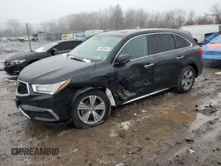 2019 Acura MDX with VIN 5J8YD4H34KL037360, listed as a Copart auction lot 44681835 with 86,304 mi miles and Salvage Title. Bid and sale history available at carsss.com. Image 1.
