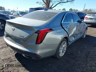 2024 Cadillac CT4 Luxury with VIN 1G6DK5RK0R0103609, listed as a IAAI auction lot 41693905 with 16,051 mi miles. Bid and sale history available at carsss.com. Image 4.