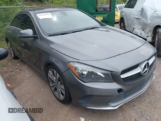 2018 Mercedes-Benz CLA 250 with VIN WDDSJ4GB3JN574171, listed as a IAAI auction lot 42645656 with 99,079 mi miles and . Bid and sale history available at DreamBid. Image 1.