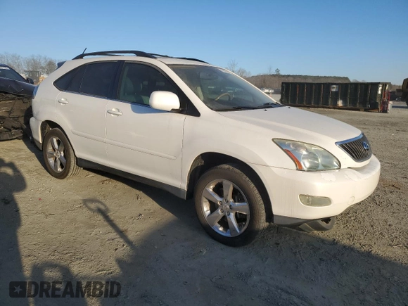 2005 Lexus RX 330 with VIN 2T2GA31U45C023143, listed as a Copart auction lot 89253015 with 187,058 mi miles and Salvage Title. Bid and sale history available at carsss.com. Image 4.