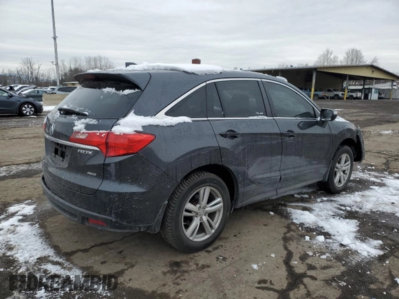 2014 Acura RDX Tech Pkg with VIN 5J8TB4H55EL010626, listed as a Copart auction lot 53774865 with 0 mi miles and Non Repairable. Bid and sale history available at carsss.com. Image 3.
