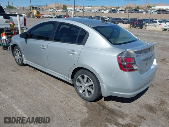 2012 Nissan Sentra SR with VIN 3N1AB6AP7CL615457, listed as a IAAI auction lot 42084987 with 162,625 mi miles and . Bid and sale history available at DreamBid. Image 3.