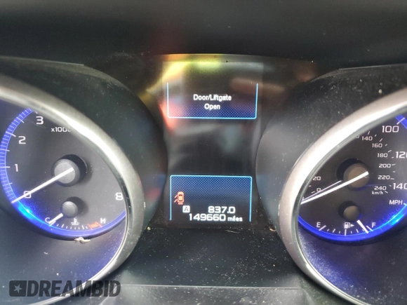 2016 Subaru Outback Premium z VIN 4S4BSBFC1G3359359, wystawiony jako Copart lot #55164525 z przebiegiem 149 660 mil mil oraz Szkoda całkowita • Salvage title. Historia ofert i sprzedaży dostępna na DreamBid. Obrazek 9.