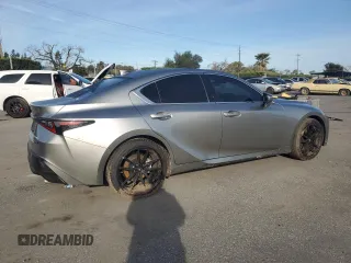 2023 Lexus IS 300 z VIN JTHCA1D25P5124076, wystawiony jako Copart lot #50230935 z przebiegiem 12 710 mil mil oraz Szkoda całkowita • Salvage title. Historia ofert i sprzedaży dostępna na DreamBid. Obrazek 3.