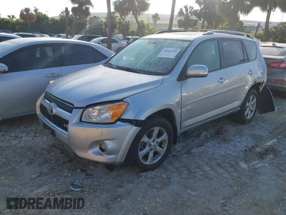 2011 Toyota RAV4 Ltd with VIN 2T3DK4DV9BW049091, listed as a IAAI auction lot 41863538 with 155,893 mi miles. Bid and sale history available at carsss.com. Image 2.