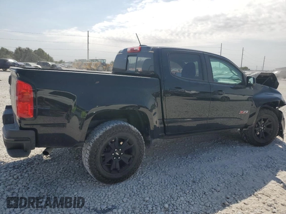 2020 Chevrolet Colorado 2WD Z71 with VIN 1GCGSDENXL1243544, listed as a Copart auction lot 75746304 with Not provided miles and Salvage title. Bid and sale history available at DreamBid. Image 3.