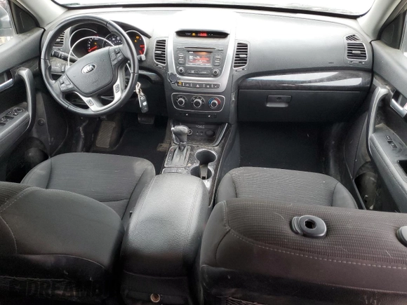2014 Kia Sorento LX with VIN 5XYKTCA67EG545408, listed as a Copart auction lot 44233545 with 115,527 mi miles and Salvage Title. Bid and sale history available at carsss.com. Image 8.