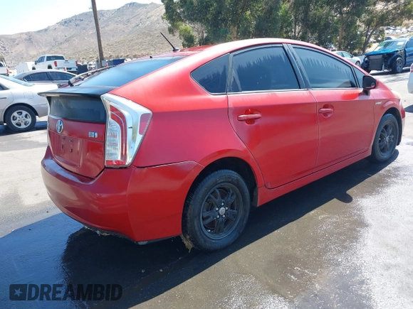 2012 Toyota Prius One z VIN JTDKN3DU8C1614866, wystawiony jako IAAI lot #42393177 z przebiegiem 202 458 mil mil oraz . Historia ofert i sprzedaży dostępna na DreamBid. Obrazek 4.