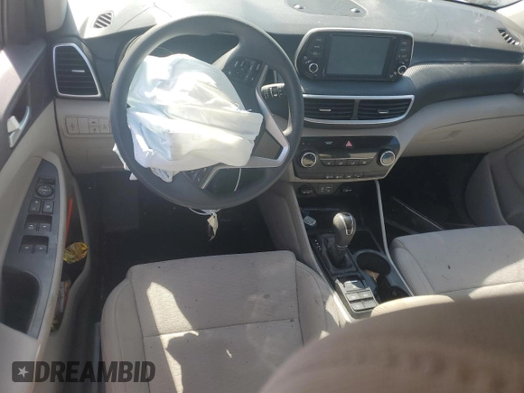 2020 Hyundai Tucson SE z VIN KM8J2CA44LU242705, wystawiony jako Copart lot #54495465 z przebiegiem 54 892 mil mil oraz Szkoda całkowita • Salvage title. Historia ofert i sprzedaży dostępna na DreamBid. Obrazek 8.