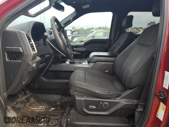 2017 Ford F-150 XL with VIN 1FTEW1EP1HFA32660, listed as a Copart auction lot 61466995 with 213,950 mi miles and Salvage title. Bid and sale history available at DreamBid. Image 7.
