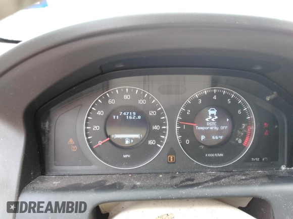 2010 Volvo XC60 3.2L with VIN YV4982DL1A2065331, listed as a Copart auction lot 50137555 with 74,719 mi miles and Salvage Title. Bid and sale history available at carsss.com. Image 9.