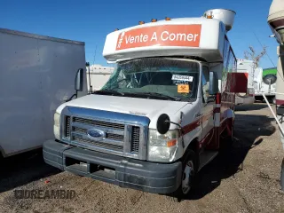 2010 Ford Econoline Commercial with VIN 1FDEE3FL2ADA52729, listed as a Copart auction lot 84269444 with Not Provided miles and Salvage Title. Bid and sale history available at carsss.com. Image 1.