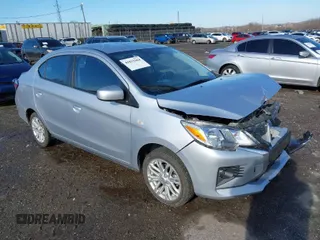 2024 Mitsubishi Mirage ES z VIN ML32FUFJ5RHF12629, wystawiony jako IAAI lot #41852904 z przebiegiem 9 433 mil mil oraz . Historia ofert i sprzedaży dostępna na DreamBid. Obrazek 1.