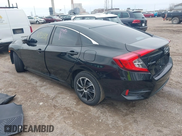 2018 Honda Civic LX with VIN 2HGFC2F53JH554521, listed as a IAAI auction lot 41930345 with 83,054 mi miles and . Bid and sale history available at DreamBid. Image 3.