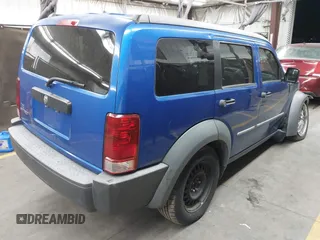 2007 Dodge Nitro SXT with VIN 1D8GT28K47W733488, listed as a IAAI auction lot 42021076 with 120,862 mi miles. Bid and sale history available at carsss.com. Image 4.