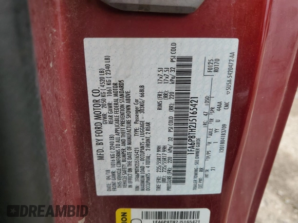 2018 Ford Mustang EcoBoost with VIN 1FA6P8TH2J5165421, listed as a Copart auction lot 64835545 with 115,727 mi miles and Clean title. Bid and sale history available at DreamBid. Image 12.