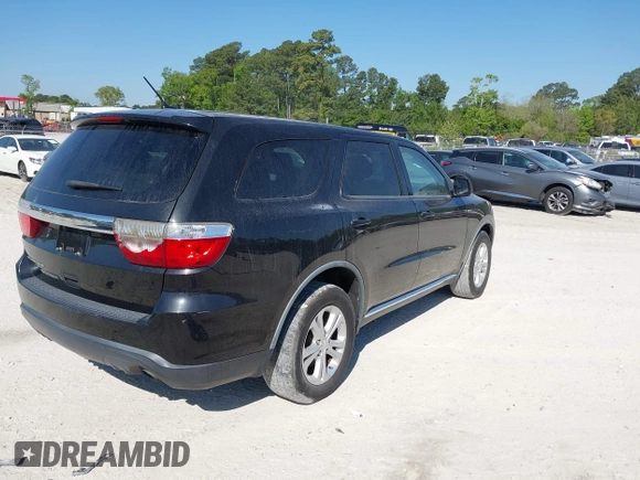 2012 Dodge Durango SXT with VIN 1C4RDHAG3CC195620, listed as a IAAI auction lot 42059797 with 148,570 mi miles. Bid and sale history available at carsss.com. Image 4.
