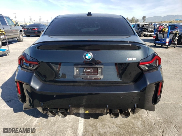 2024 BMW M2 with VIN 3MF13DM07R8E22344, listed as a Copart auction lot 51375944 with 0 mi miles and Salvage Title. Bid and sale history available at carsss.com. Image 6.