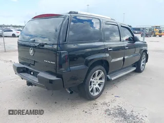 2006 Cadillac Escalade with VIN 1GYEC63NX6R148341, listed as a IAAI auction lot 42603913 with 219,673 mi miles and . Bid and sale history available at DreamBid. Image 4.