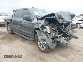 2020 Ford F-150 XL with VIN 1FTEW1CP9LKD38802, listed as a IAAI auction lot 41879407 with 72,977 mi miles and . Bid and sale history available at DreamBid. Image 1.