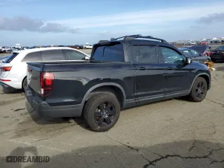 2018 Honda Ridgeline Black Edition with VIN 5FPYK3F83JB011693, listed as a Copart auction lot 86871494 with 59,047 mi miles and Salvage Title. Bid and sale history available at carsss.com. Image 3.