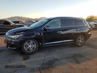 2020 Infiniti QX60 Luxe with VIN 5N1DL0MN4LC513281, listed as a Copart auction lot 89108495 with 65,021 mi miles and Salvage Title. Bid and sale history available at DreamBid. Image 1.