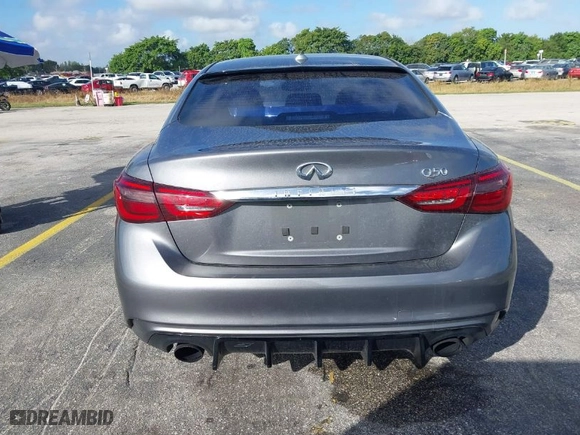 2018 Infiniti Q50 3.0t LUXE with VIN JN1EV7AP2JM356460, listed as a IAAI auction lot 41578725 with 66,659 mi miles. Bid and sale history available at carsss.com. Image 16.