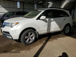 2013 Acura MDX with VIN 2HNYD2H27DH516943, listed as a Copart auction lot 52319155 with Not provided miles and Clean title. Bid and sale history available at DreamBid. Image 1.