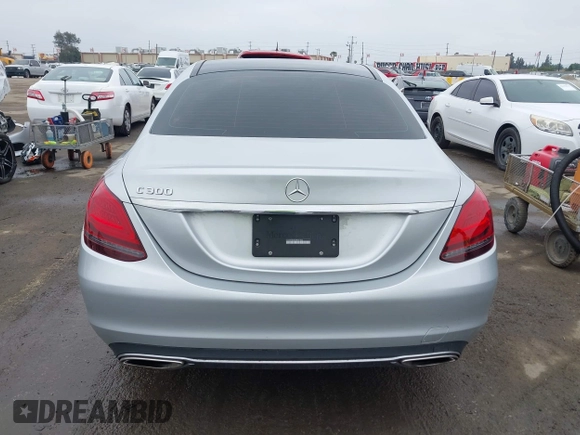2021 Mercedes-Benz C 300 with VIN W1KWF8DB7MR647862, listed as a IAAI auction lot 42183785 with 29,462 mi miles and . Bid and sale history available at DreamBid. Image 17.