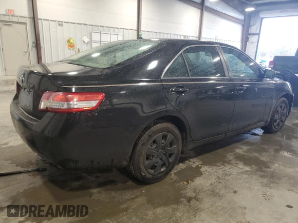 2011 Toyota Camry LE with VIN 4T1BF3EKXBU698689, listed as a Copart auction lot 83700574 with 124,746 mi miles and Salvage Title. Bid and sale history available at carsss.com. Image 3.